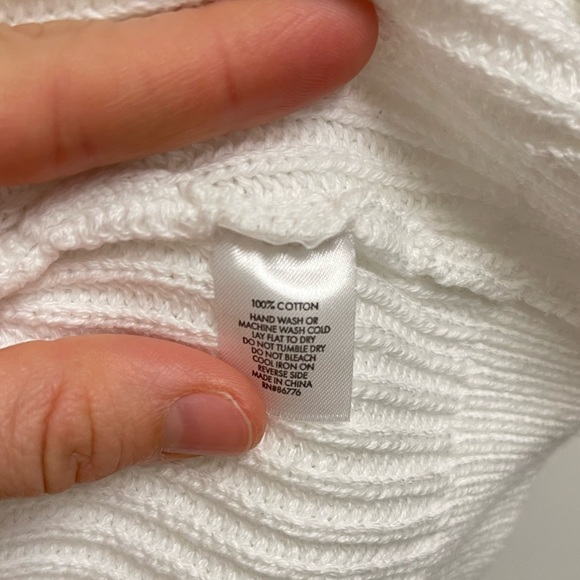 J. Society White Knit Tank Top - Picture 6 of 11